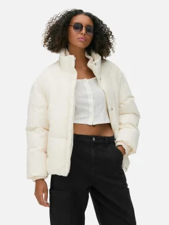Funnel Neck Puffer Jacket