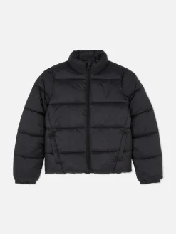 Funnel Neck Puffer Jacket
