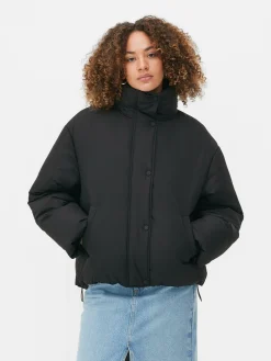 Funnel Neck Puffer Jacket