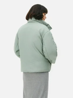 Funnel Neck Puffer Jacket
