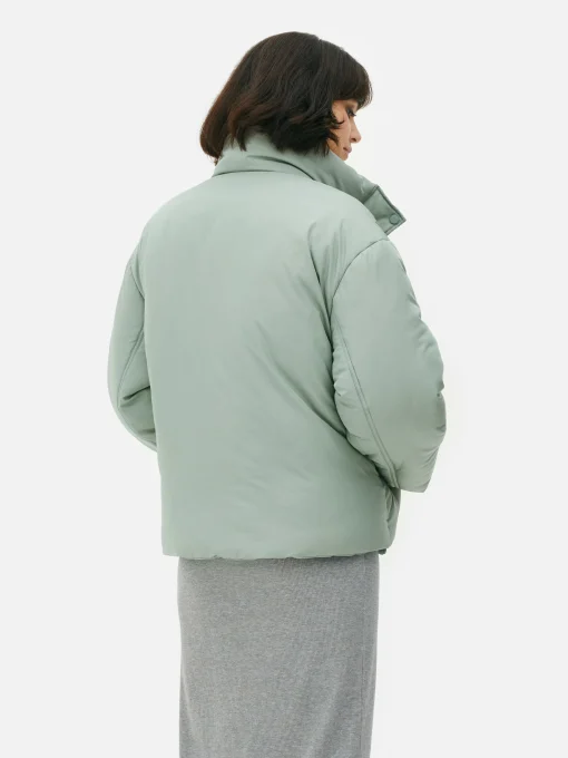 Funnel Neck Puffer Jacket