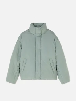 Funnel Neck Puffer Jacket