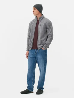 Funnel Neck Zip Fleece