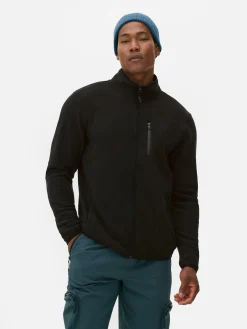 Funnel Neck Zip Fleece
