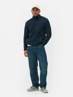 Funnel Neck Zip Fleece