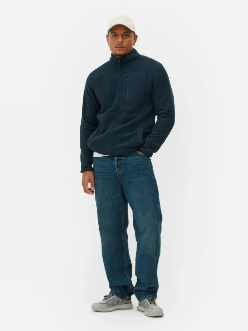 Funnel Neck Zip Fleece