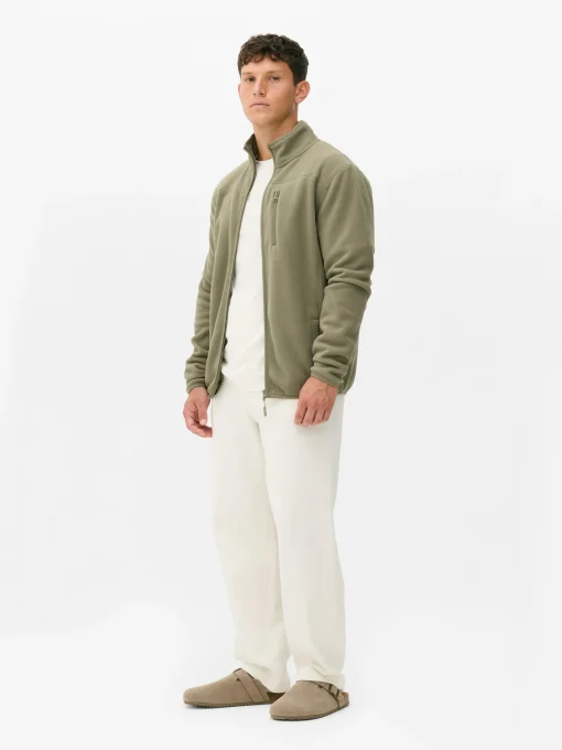 Funnel Neck Zip Fleece