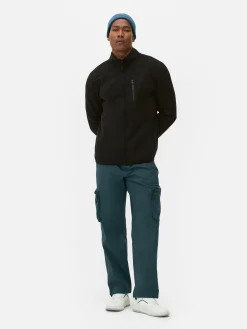 Funnel Neck Zip Fleece