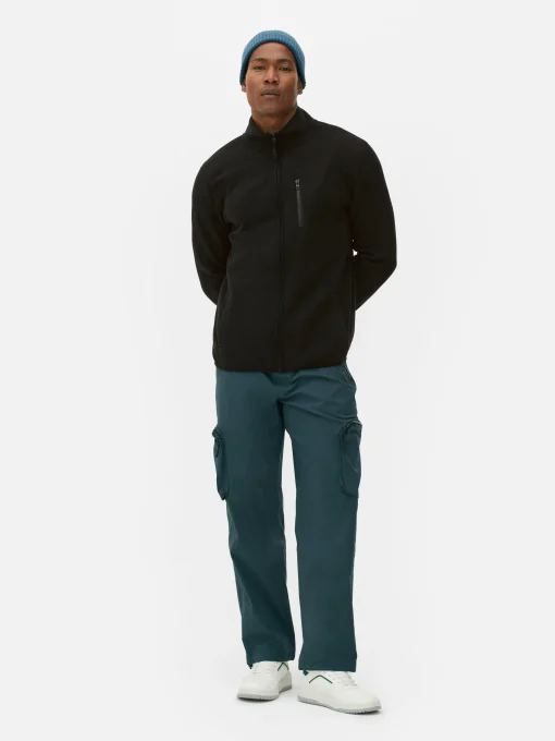 Funnel Neck Zip Fleece