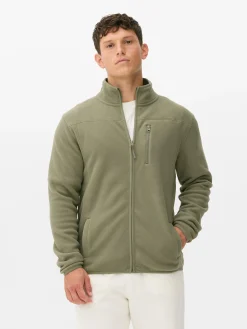 Funnel Neck Zip Fleece