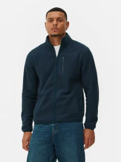 Funnel Neck Zip Fleece