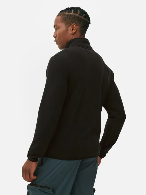 Funnel Neck Zip Fleece