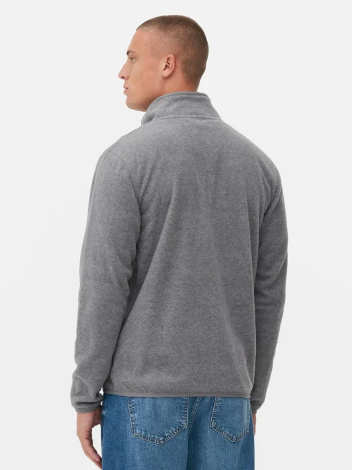 Funnel Neck Zip Fleece