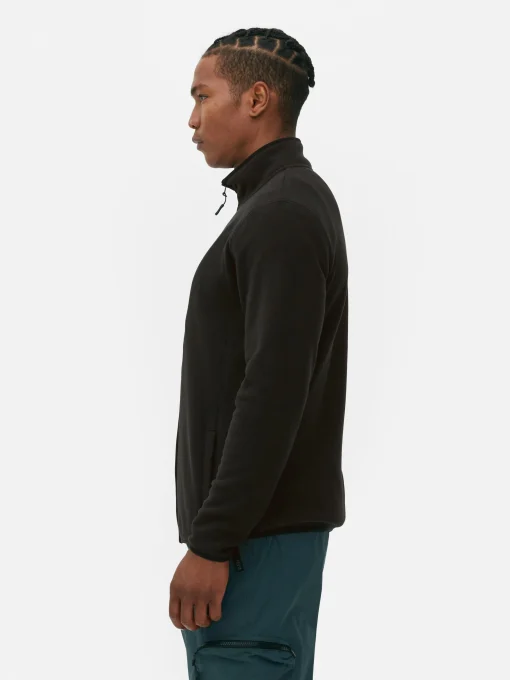 Funnel Neck Zip Fleece