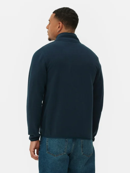 Funnel Neck Zip Fleece