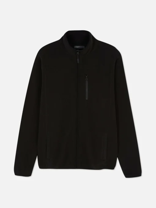 Funnel Neck Zip Fleece