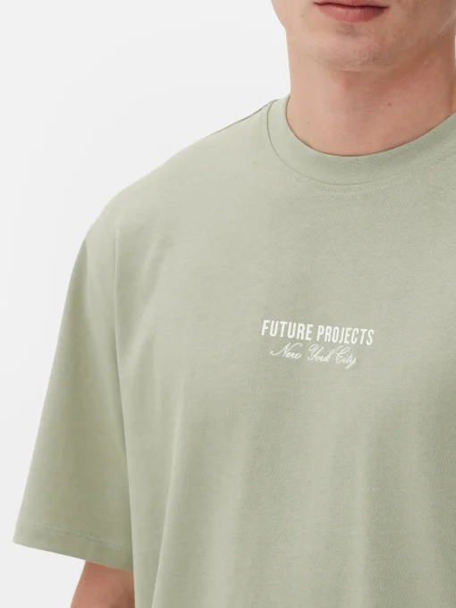Future Projects Embroidered T-Shirt