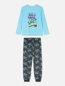 Gaming Velour Pajamas