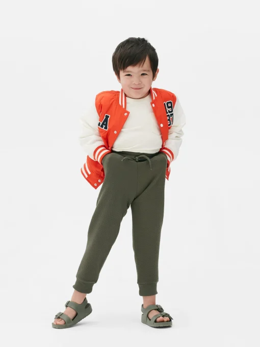 Geometric Texture Joggers