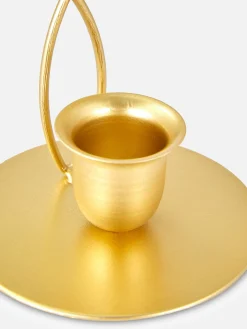 Ginko Leaf Decorative Candlestick Holder
