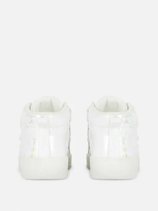 Glitter Light Up High-Top Trainers