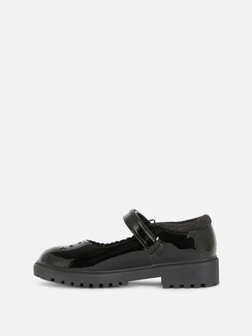 Glitter Star Mary Janes