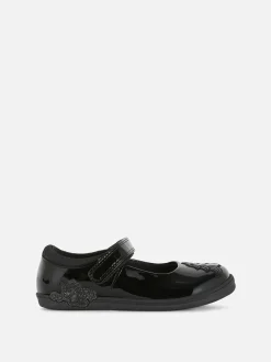 Glitter Unicorn Patent Mary Janes