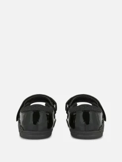 Glitter Unicorn Patent Mary Janes
