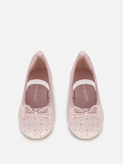 Glittery Laser Cut Ballerinas