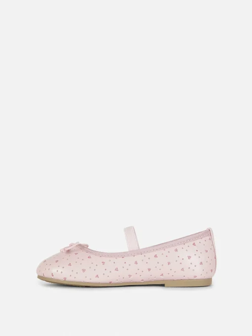 Glittery Laser Cut Ballerinas
