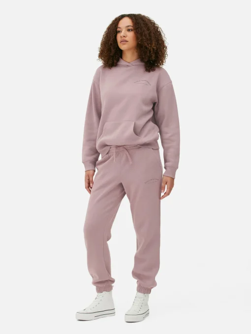 Graphic Drawstring Joggers