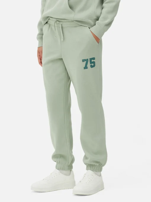 Graphic Drawstring Joggers
