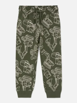 Graphic Drawstring Joggers