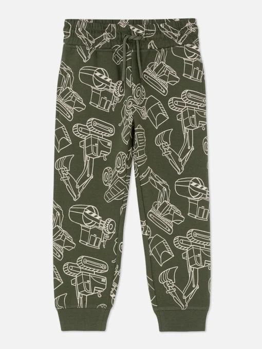 Graphic Drawstring Joggers