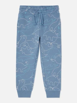 Graphic Drawstring Joggers