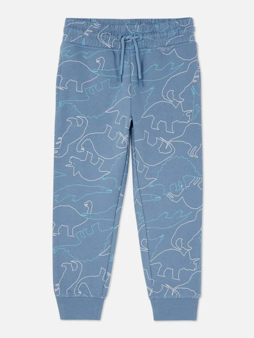 Graphic Drawstring Joggers