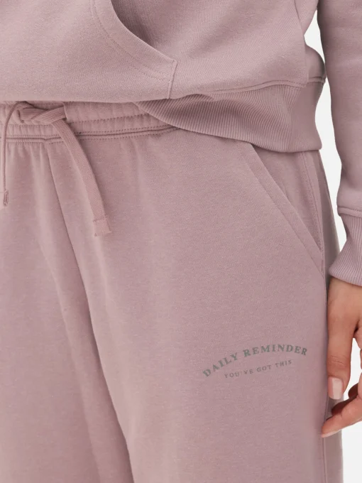 Graphic Drawstring Joggers