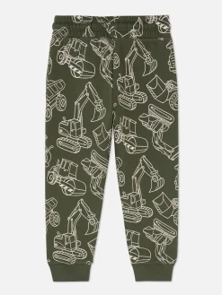 Graphic Drawstring Joggers