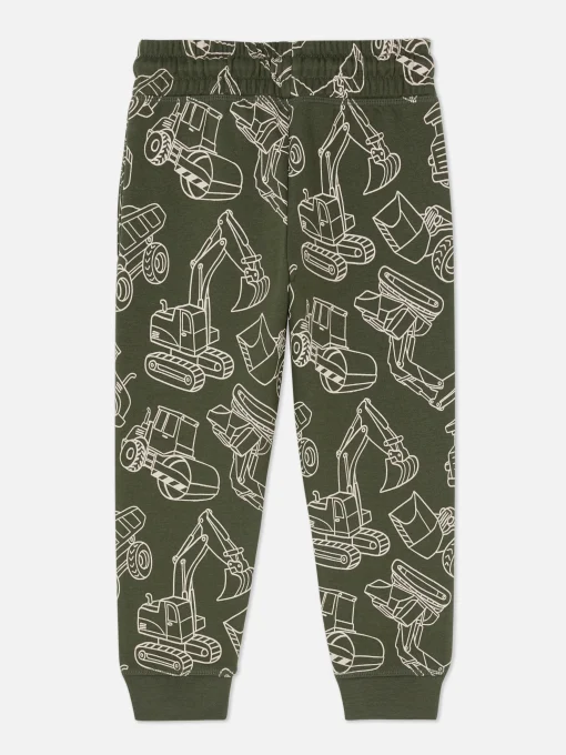 Graphic Drawstring Joggers