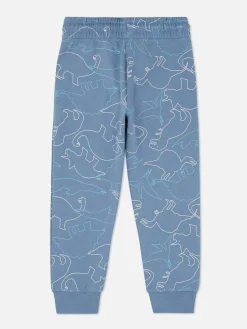 Graphic Drawstring Joggers