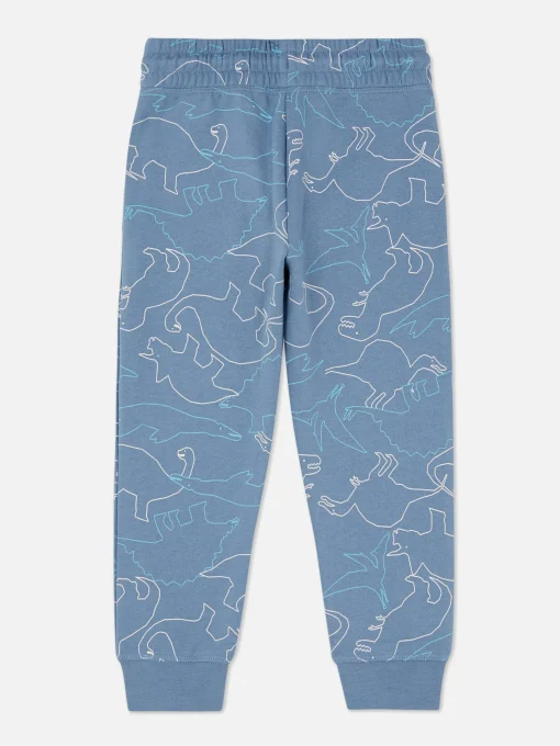 Graphic Drawstring Joggers