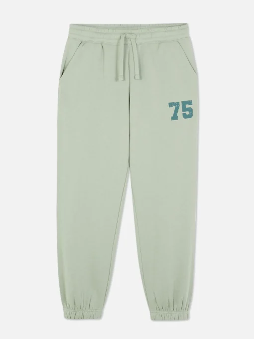 Graphic Drawstring Joggers