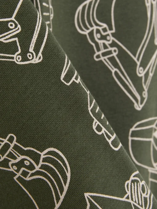 Graphic Drawstring Joggers