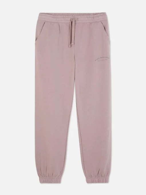 Graphic Drawstring Joggers