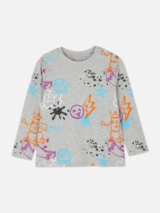 Graphic Long Sleeve T-Shirt
