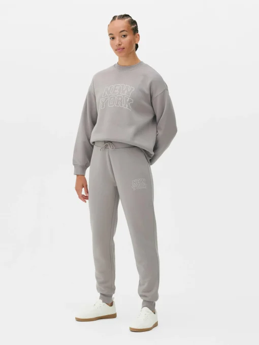 Graphic Skinny Joggers