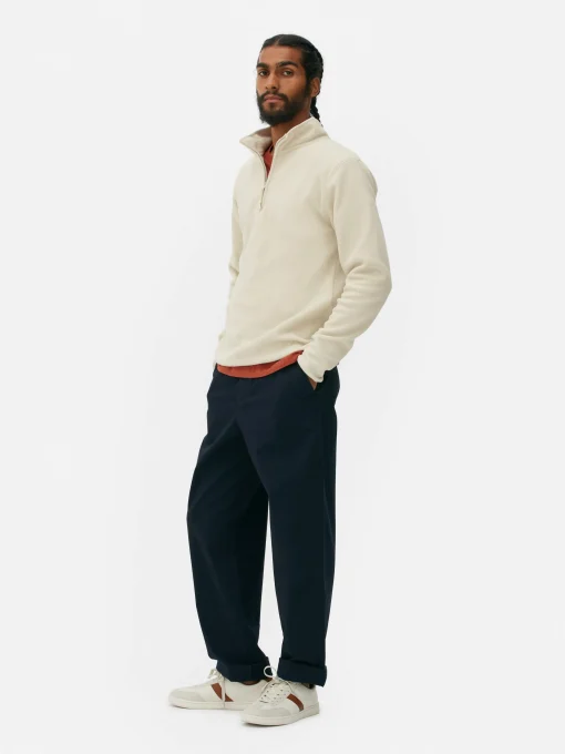 Half Zip Fleece Pullover