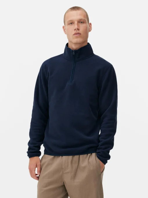 Half Zip Fleece Pullover