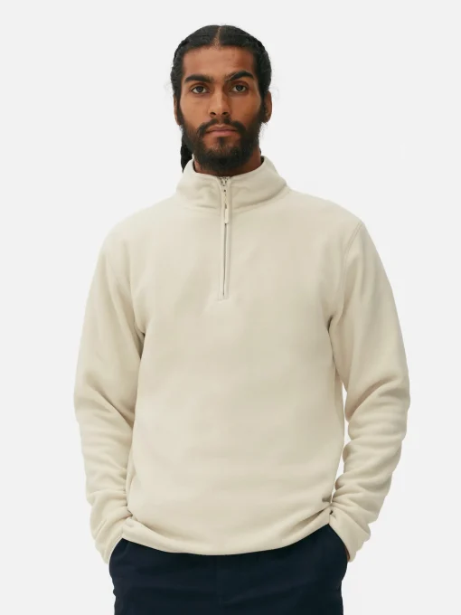 Half Zip Fleece Pullover