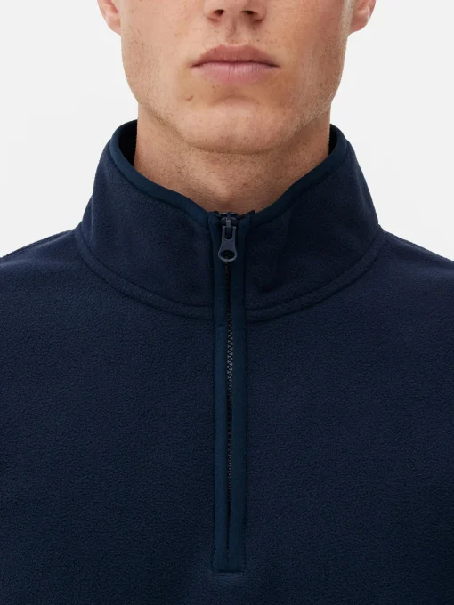 Half Zip Fleece Pullover